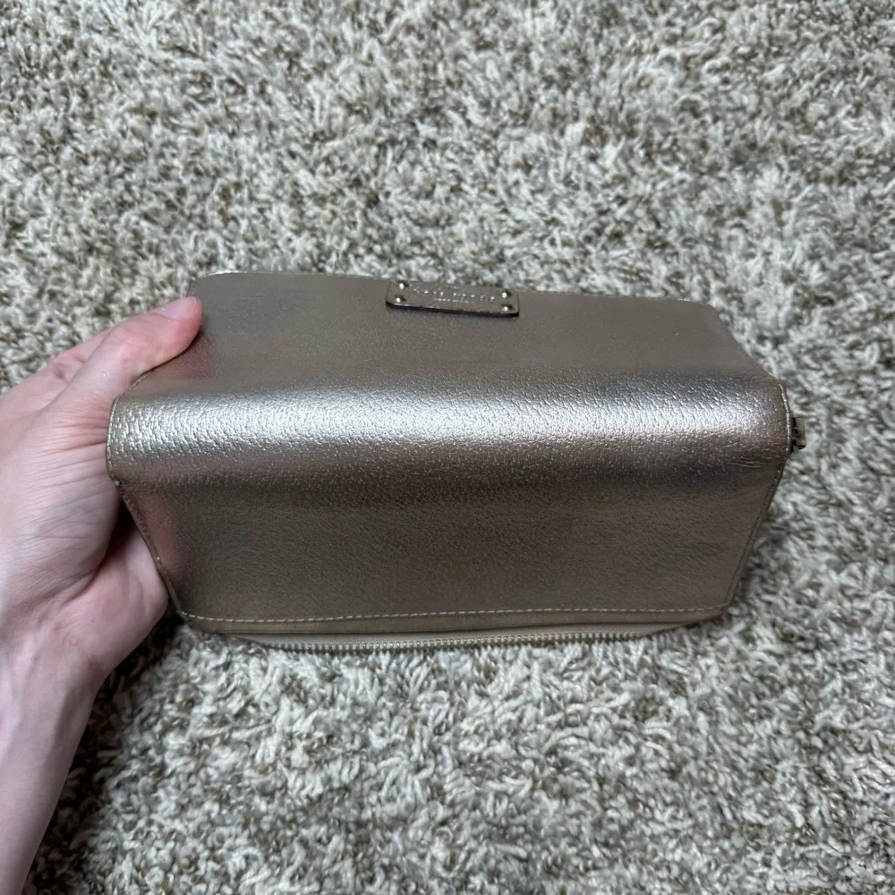 Kate Spade Wellesley Neda Continental Zip Around Wallet Rose Gold